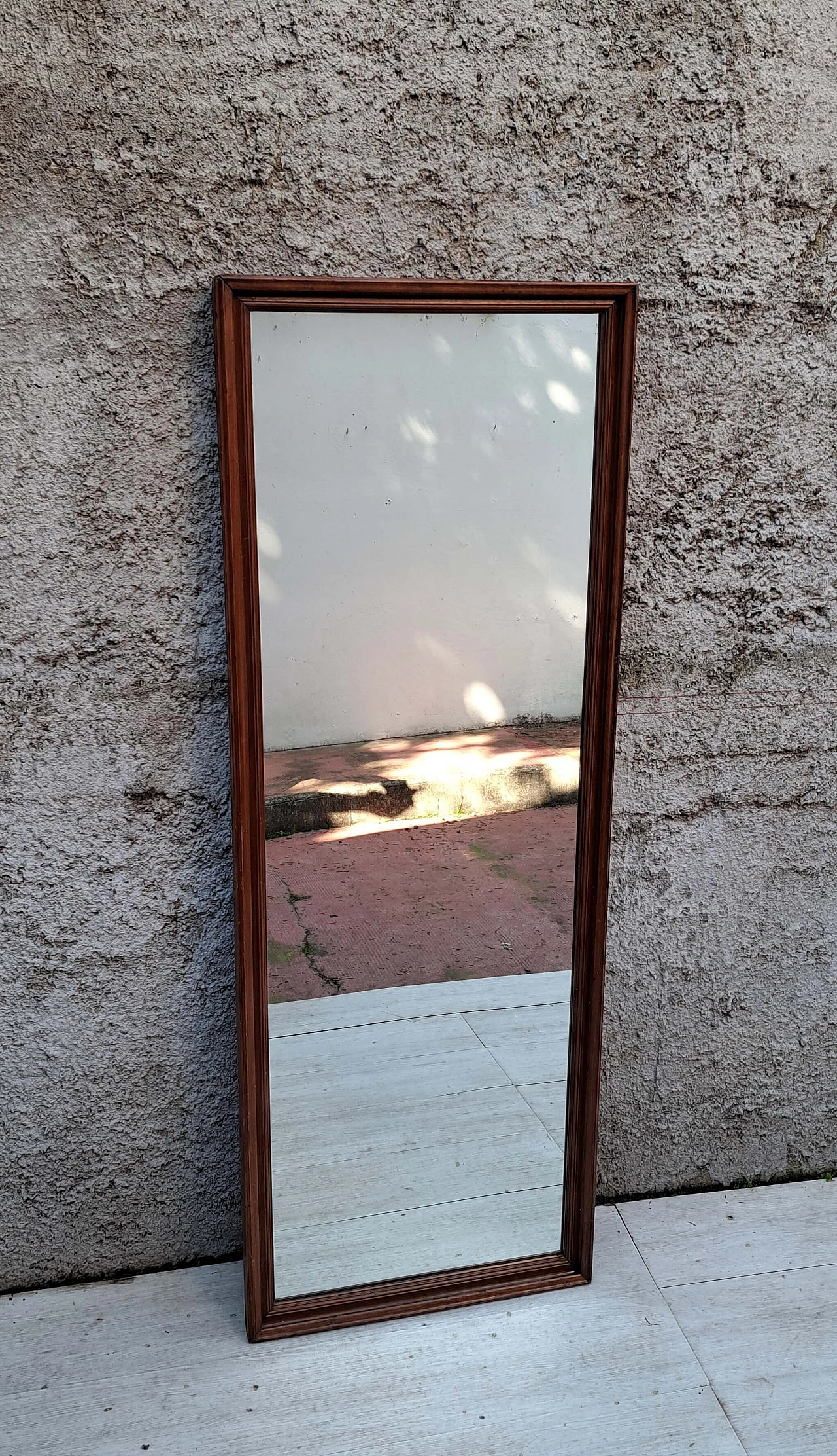 Mahogany wall mirror, early 20th century 2
