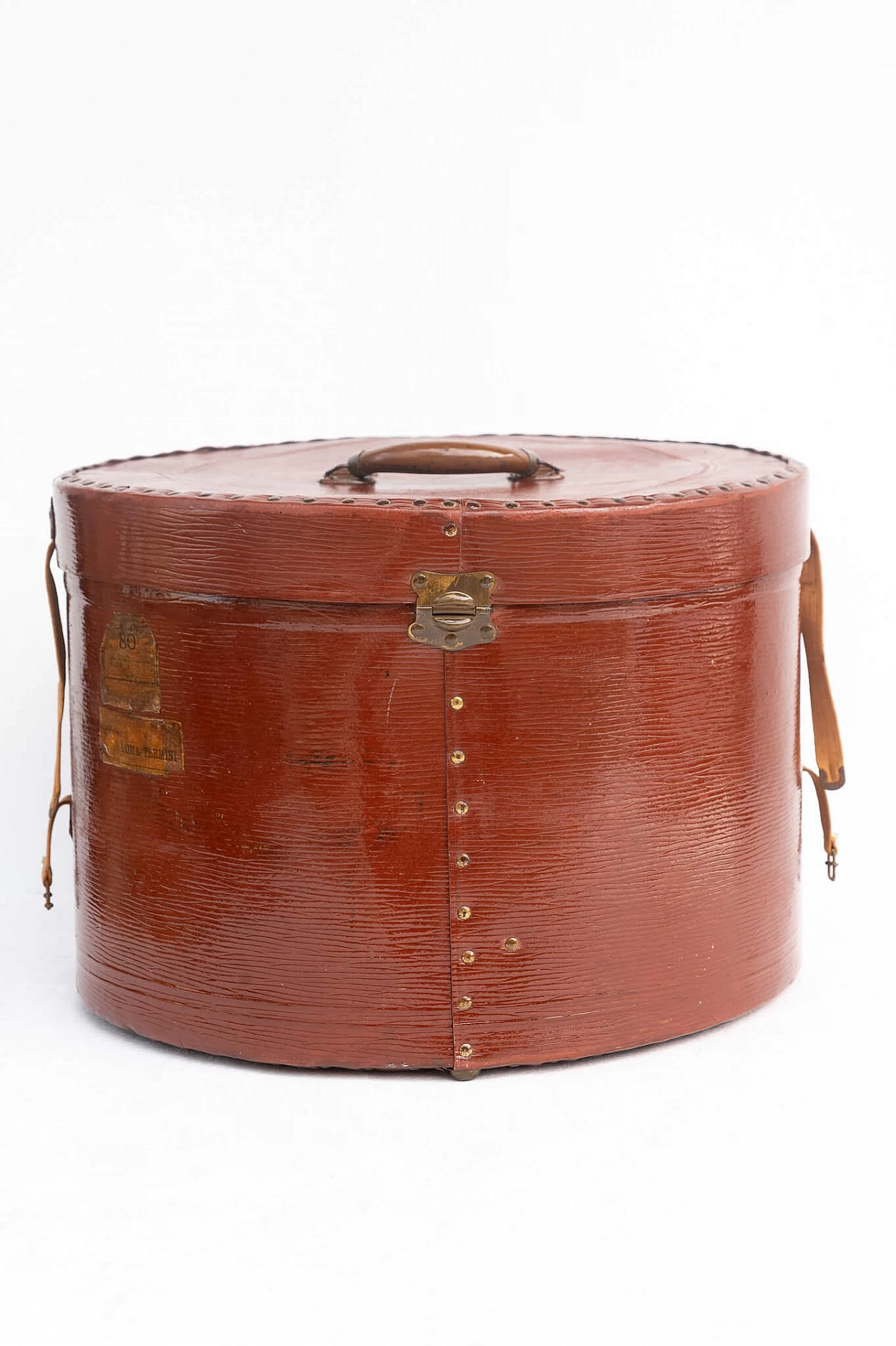 Pressed cardboard hat box, 1930s 12