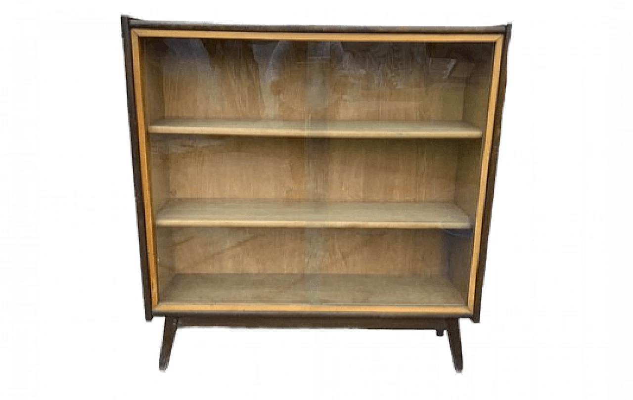 Vetrina ungherese in legno, anni '70 6