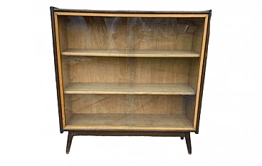 Vetrina ungherese in legno, anni '70