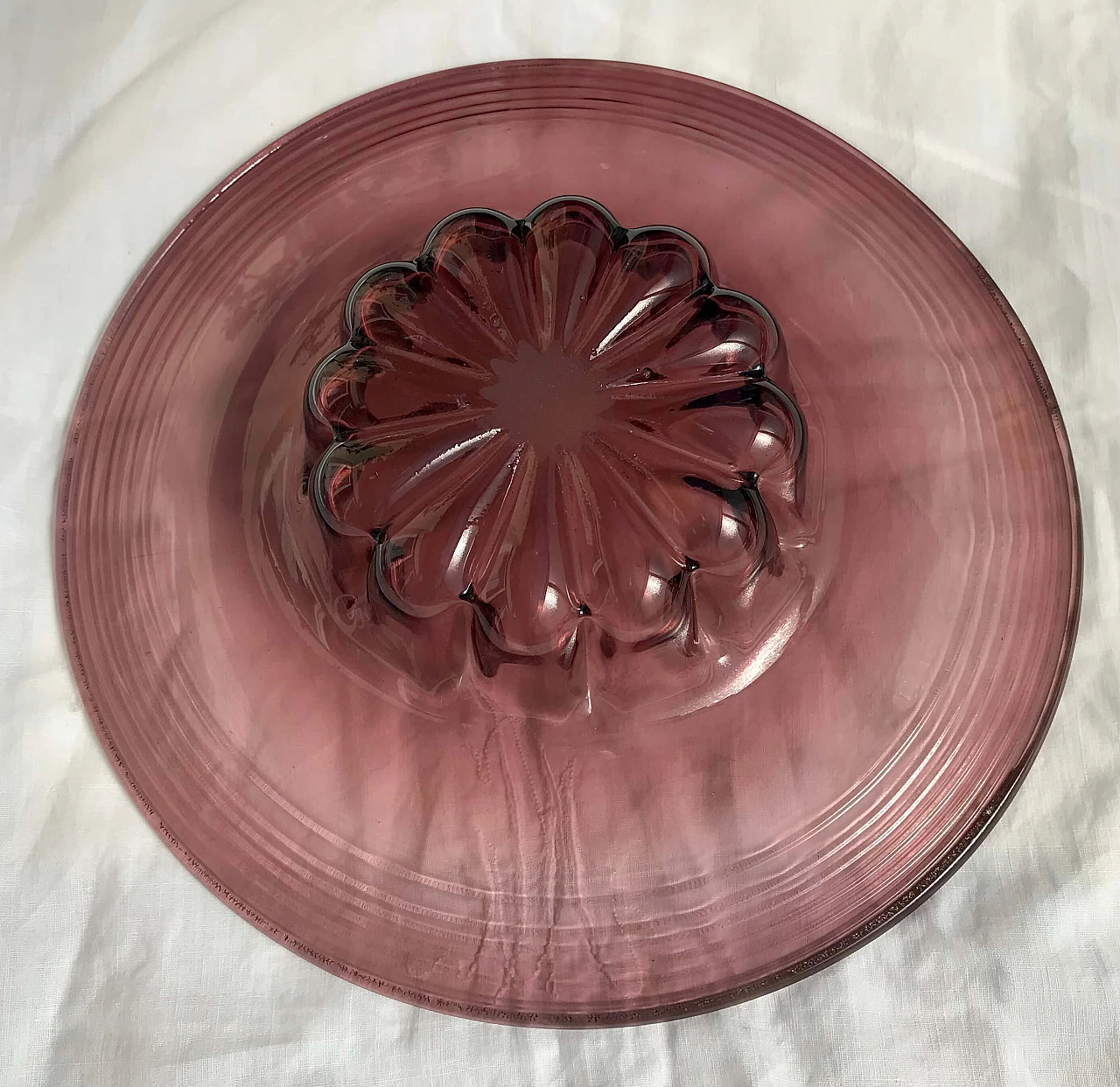 Centrotavola in vetro di Murano attribuito a Cappellin, anni '30 3