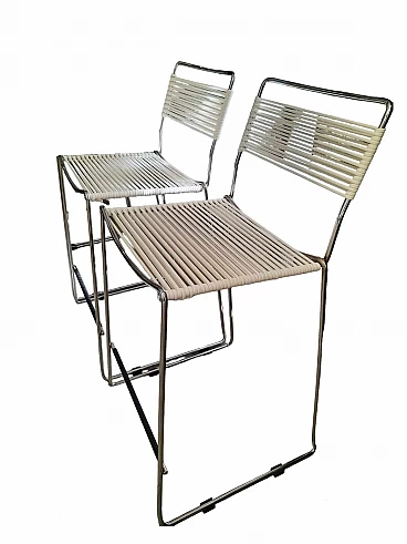 Pair of Spaghetti stools by Giandomenico Belotti, 1970s