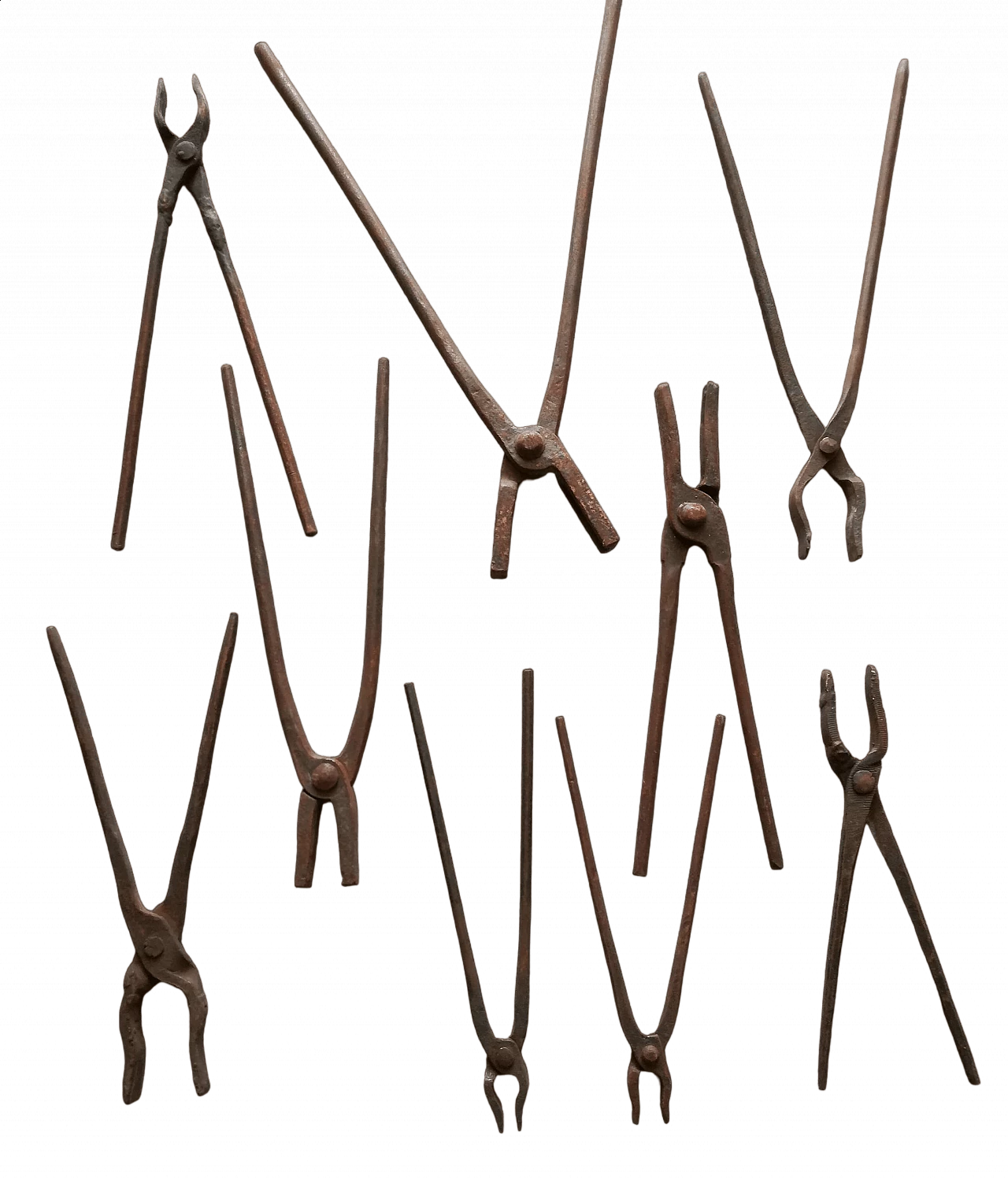 9 Metal blacksmith pliers, 1950s 8