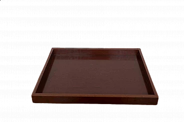 Wooden tray with trademark Loro Piana, 1990s