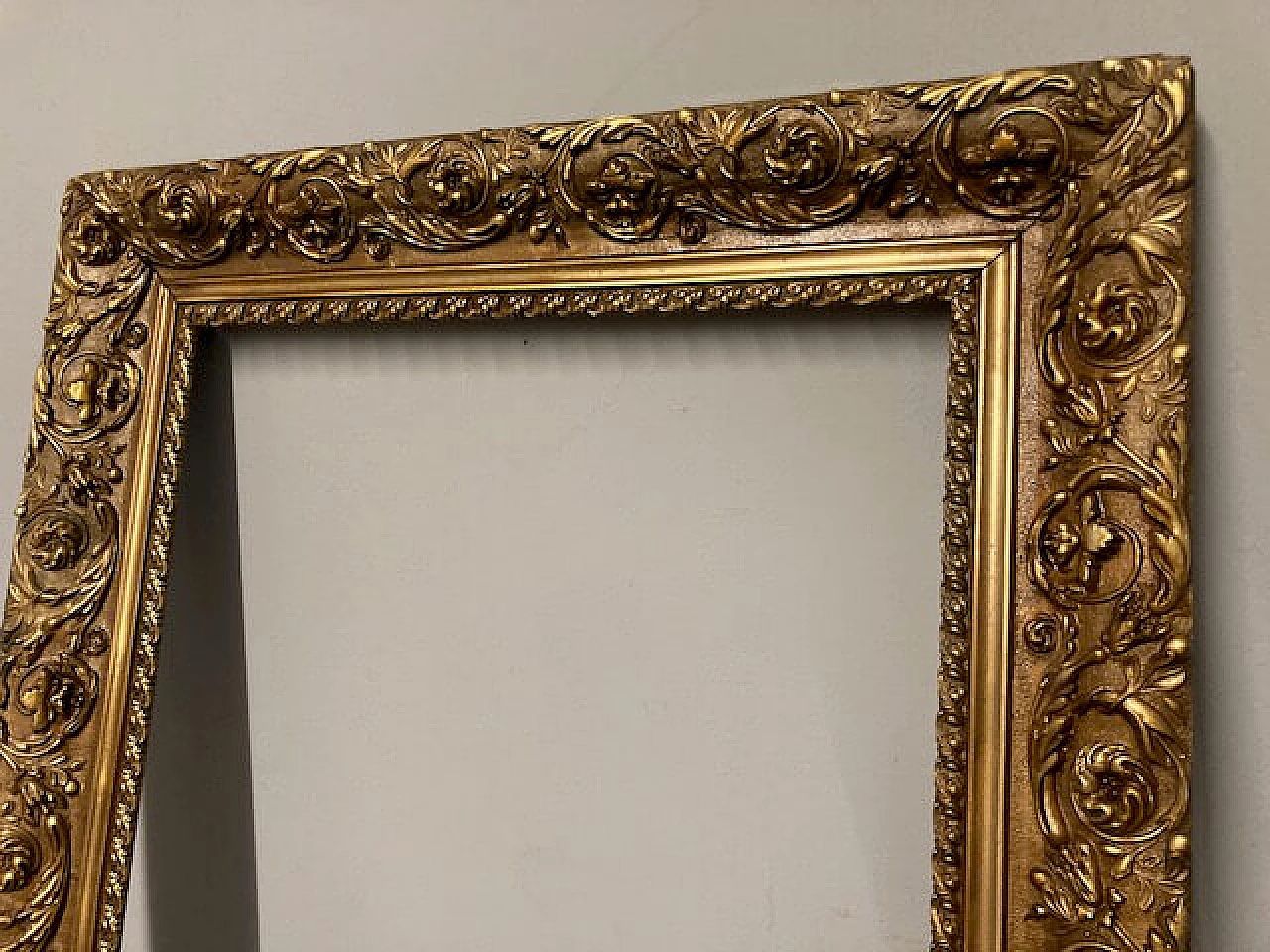 Louis Philippe gilded wood frame, late 19th century 6