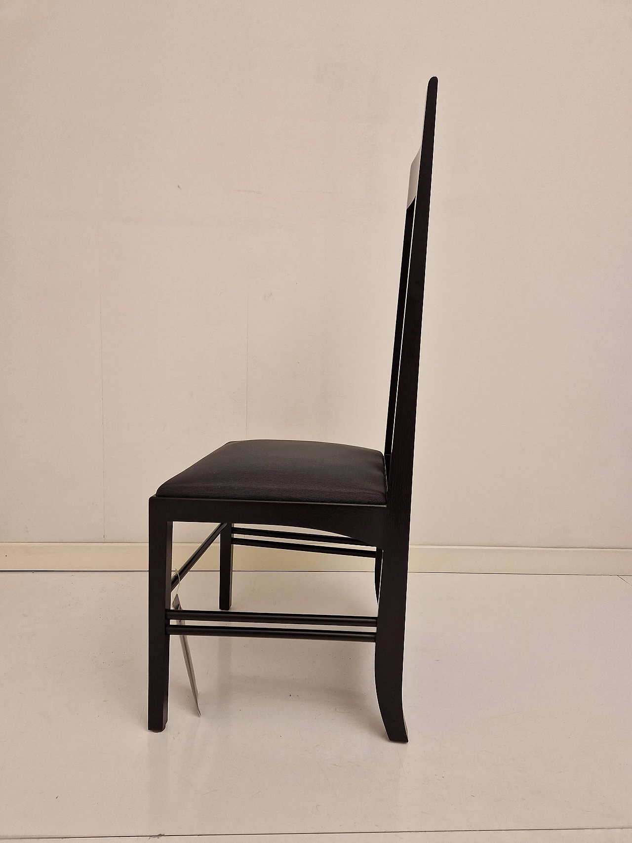Ingram chair by Charles Rennie Mackintosh for Cassina, 1980s 3