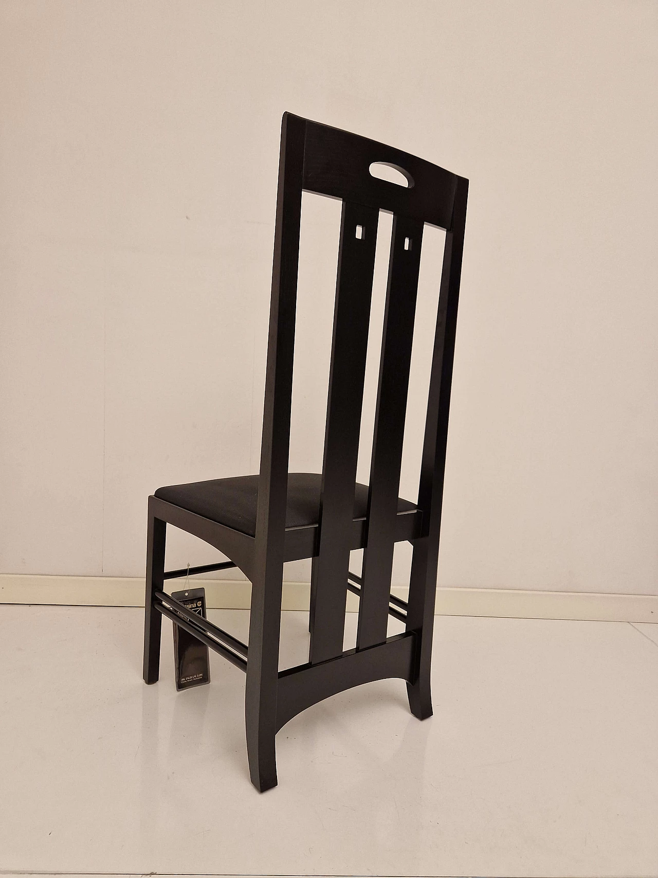 Sedia Ingram di Charles Rennie Mackintosh per Cassina, anni '80 4