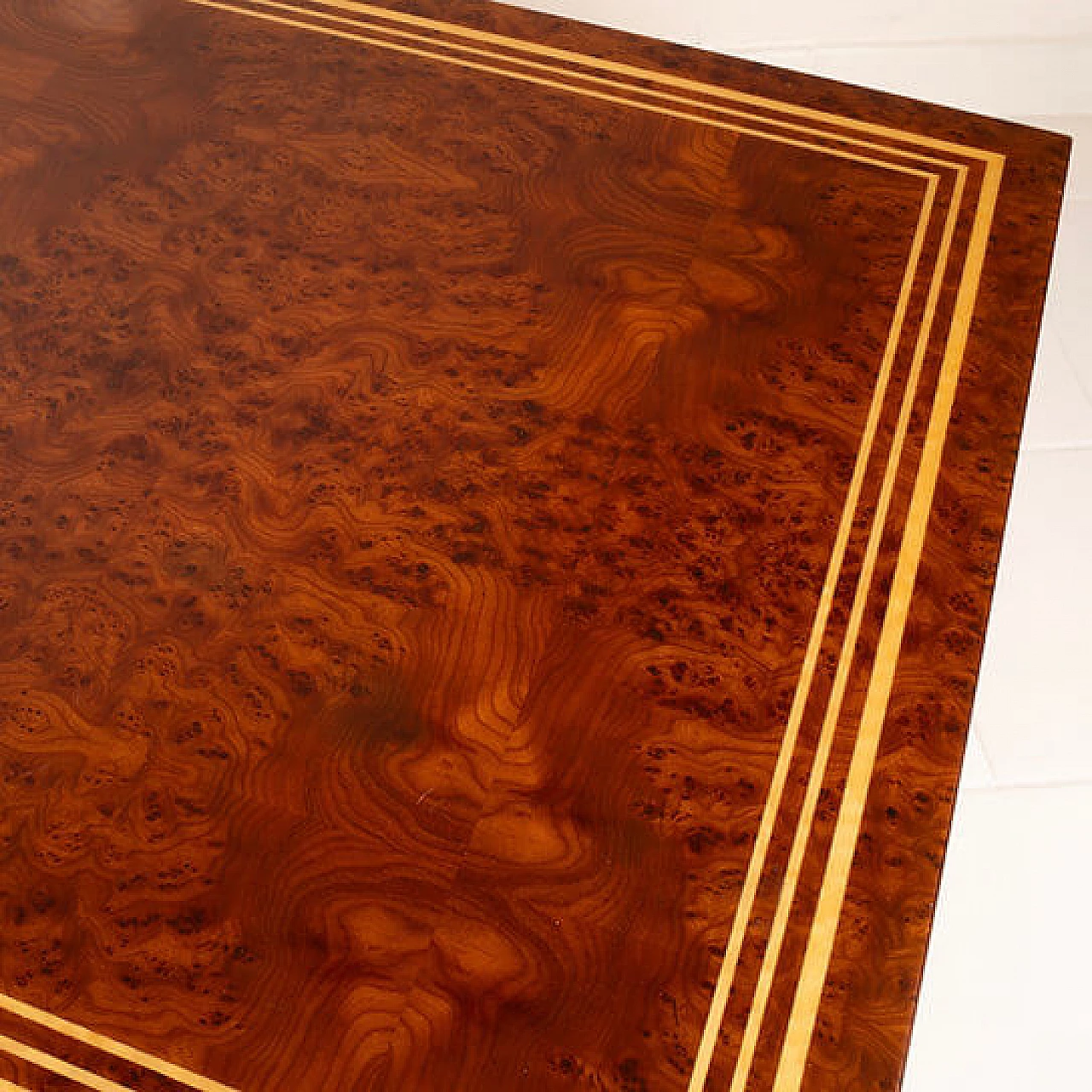 Wooden table by Fabrizio Smania for Studio Smania Interni, 1970s 1