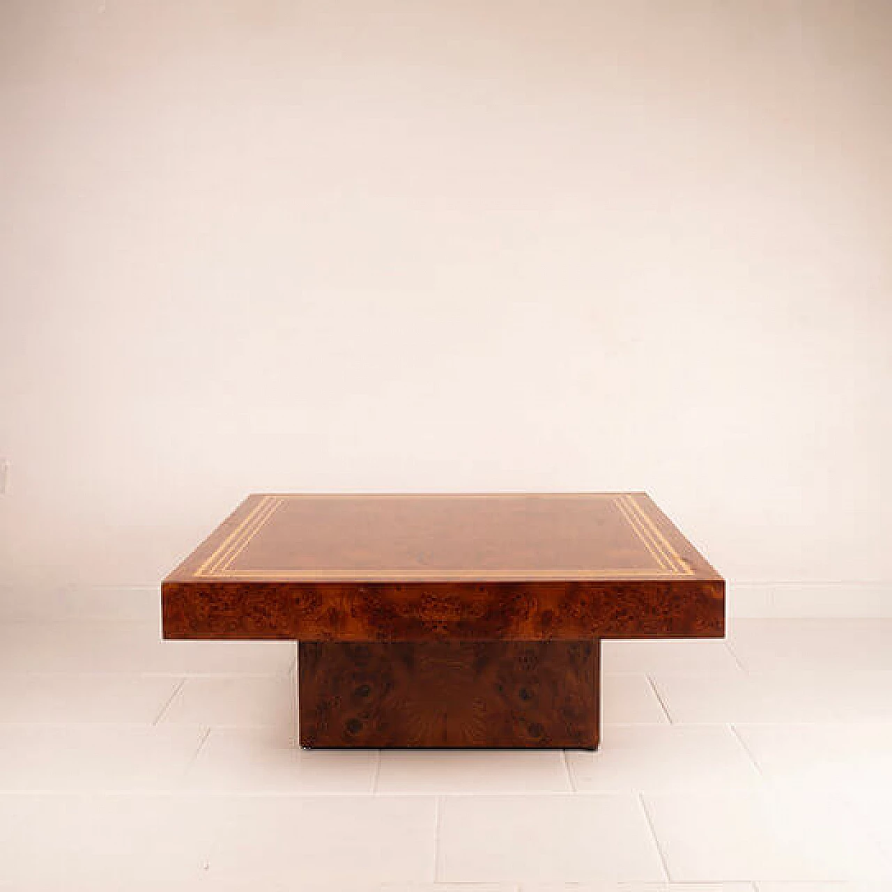 Wooden table by Fabrizio Smania for Studio Smania Interni, 1970s 2