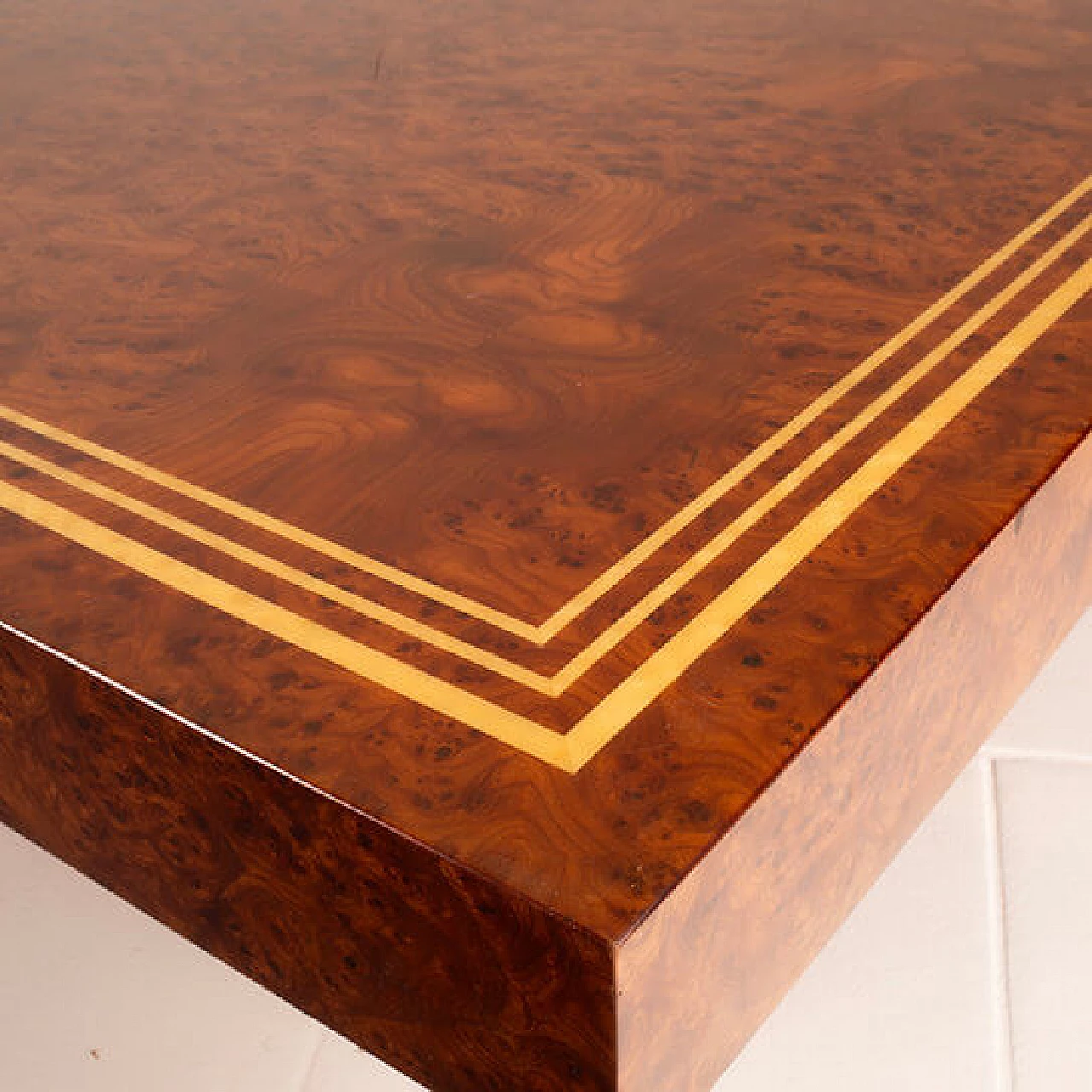 Wooden table by Fabrizio Smania for Studio Smania Interni, 1970s 3