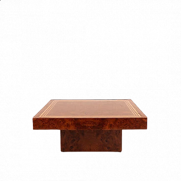 Wooden table by Fabrizio Smania for Studio Smania Interni, 1970s
