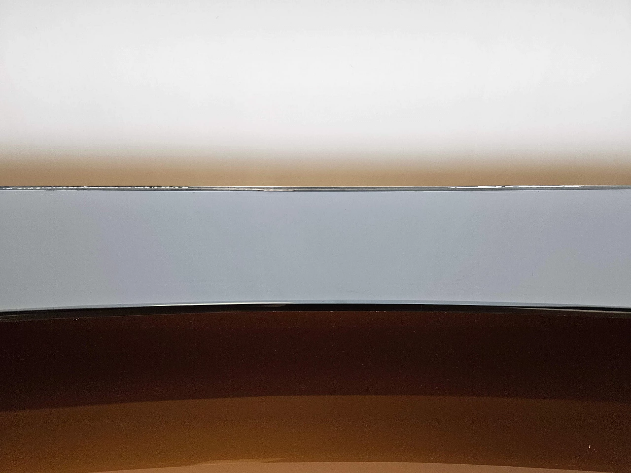 Thuja-root chest of drawers with glass top and shelf, 1960s 10