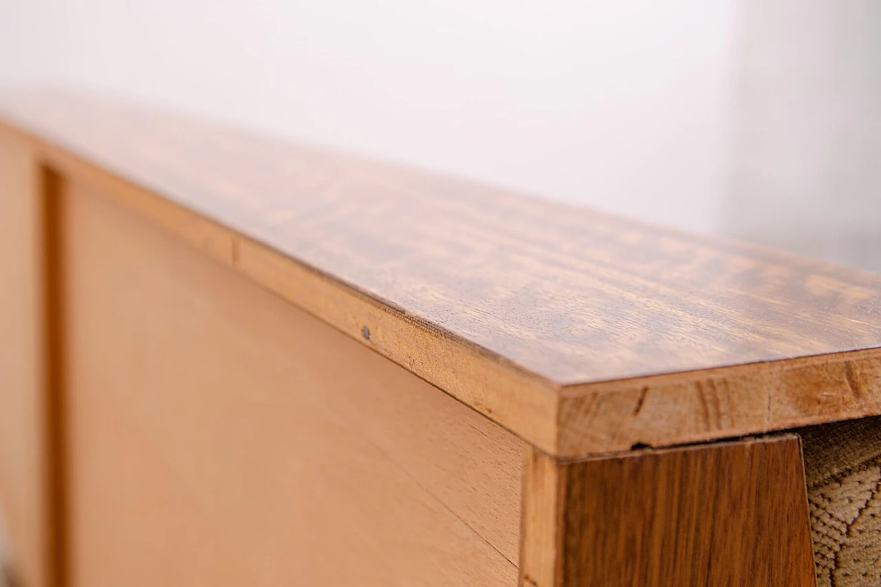 Sofa bed by Vyčítal and Sedláček for Dřevotvar Jablonné nad Orlicí, 1960s 7