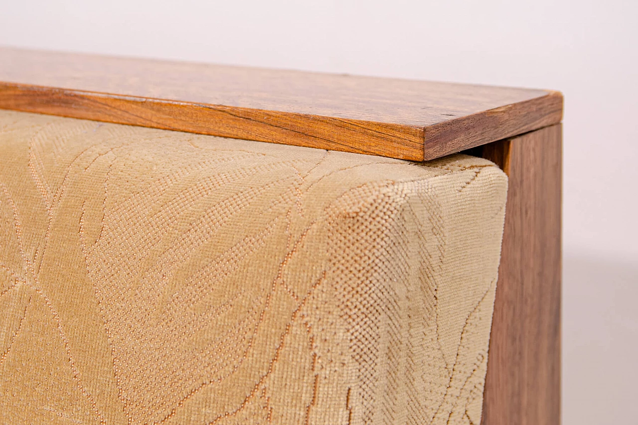 Sofa bed by Vyčítal and Sedláček for Dřevotvar Jablonné nad Orlicí, 1960s 9