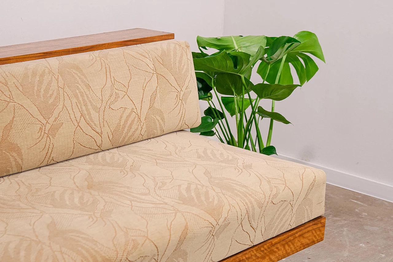 Sofa bed by Vyčítal and Sedláček for Dřevotvar Jablonné nad Orlicí, 1960s 12