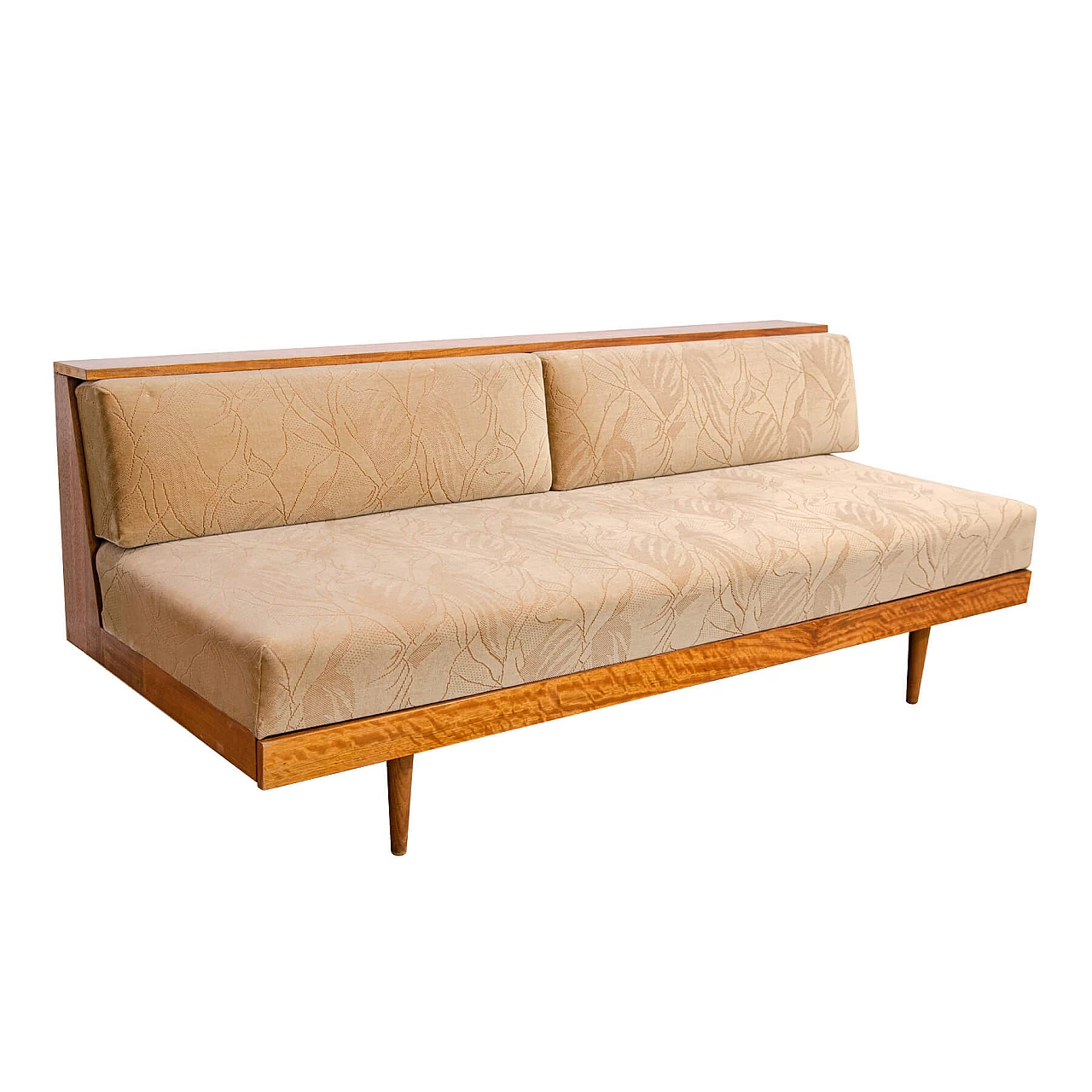 Sofa bed by Vyčítal and Sedláček for Dřevotvar Jablonné nad Orlicí, 1960s 19