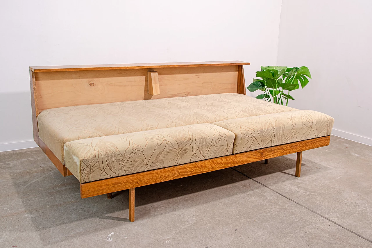 Sofa bed by Vyčítal and Sedláček for Dřevotvar Jablonné nad Orlicí, 1960s 34