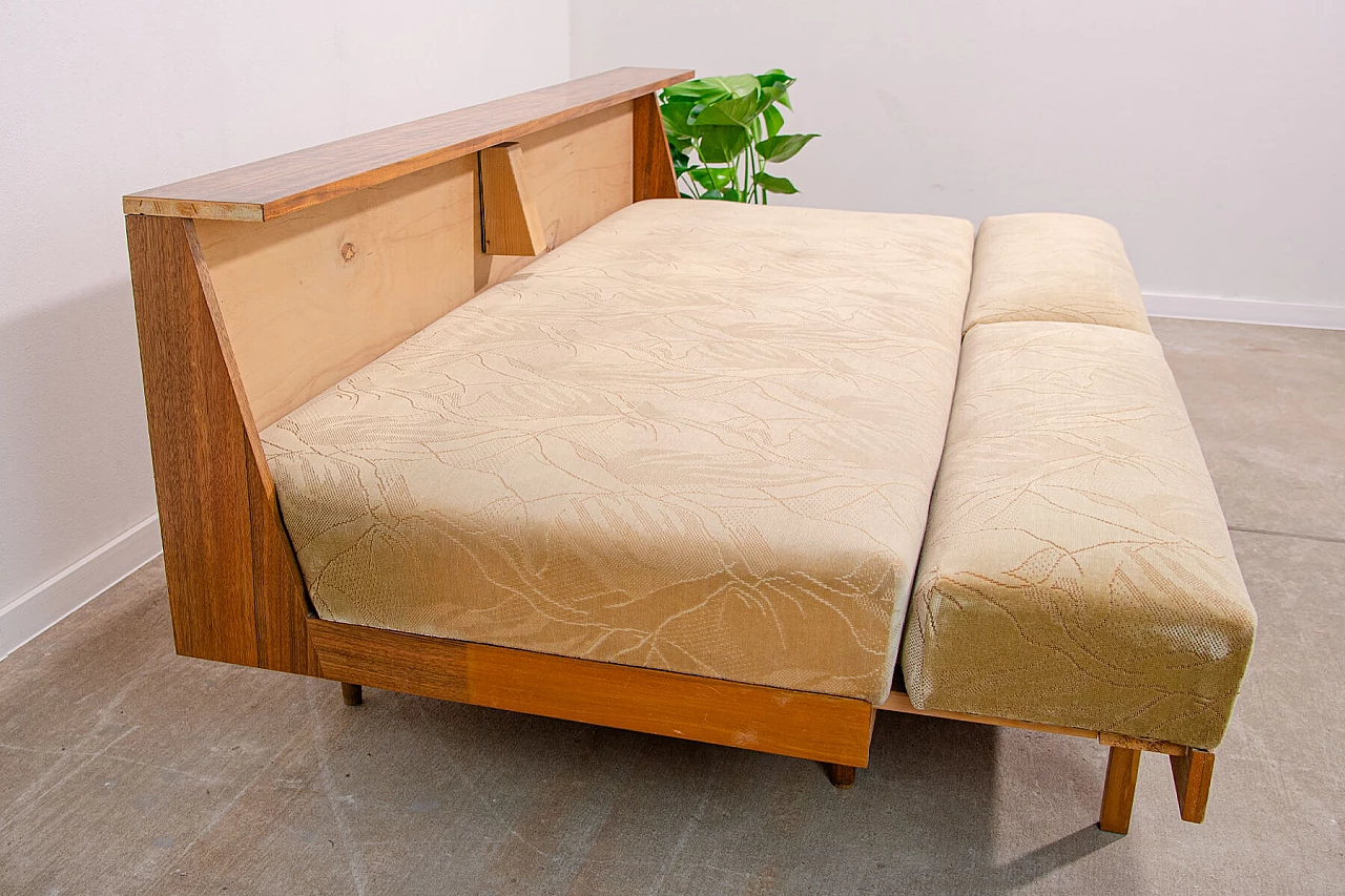 Sofa bed by Vyčítal and Sedláček for Dřevotvar Jablonné nad Orlicí, 1960s 35
