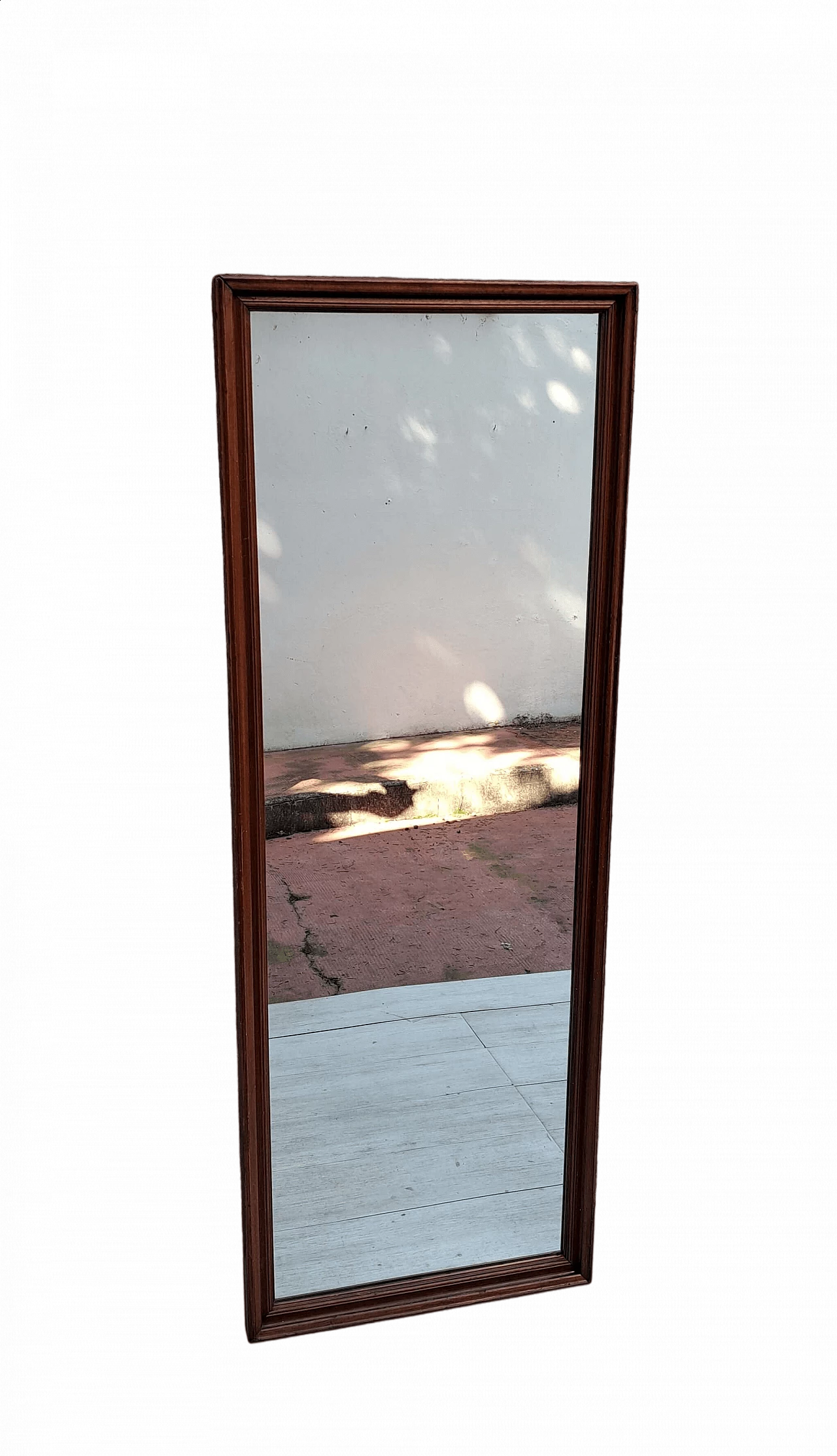 Mahogany wall mirror, early 20th century 6