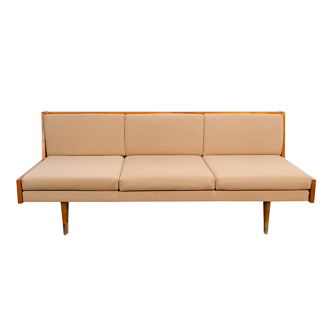 Scandinavian-style folding sofa by Sedláček & Vyčítal, 1960s 1