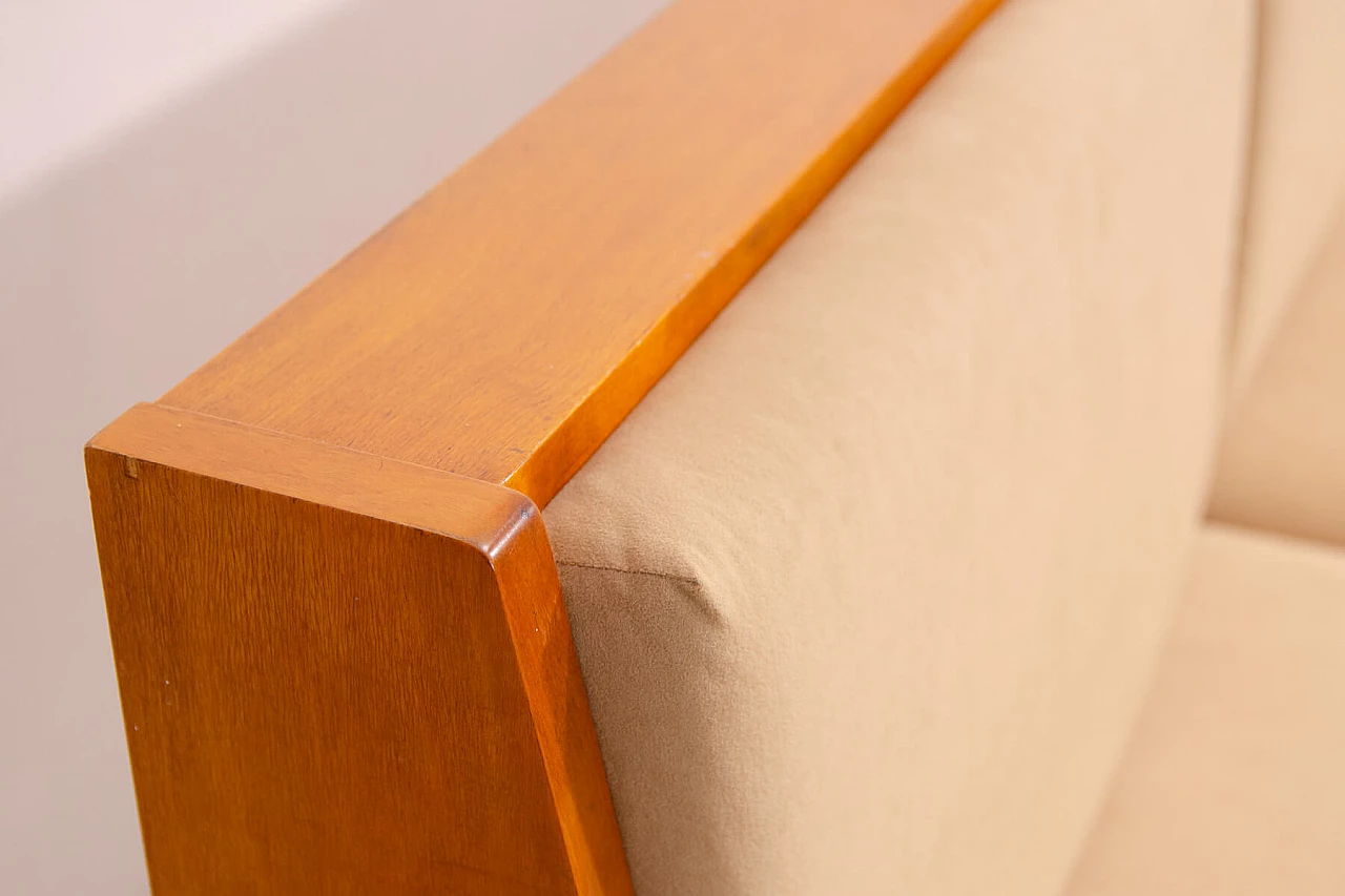 Scandinavian-style folding sofa by Sedláček & Vyčítal, 1960s 7