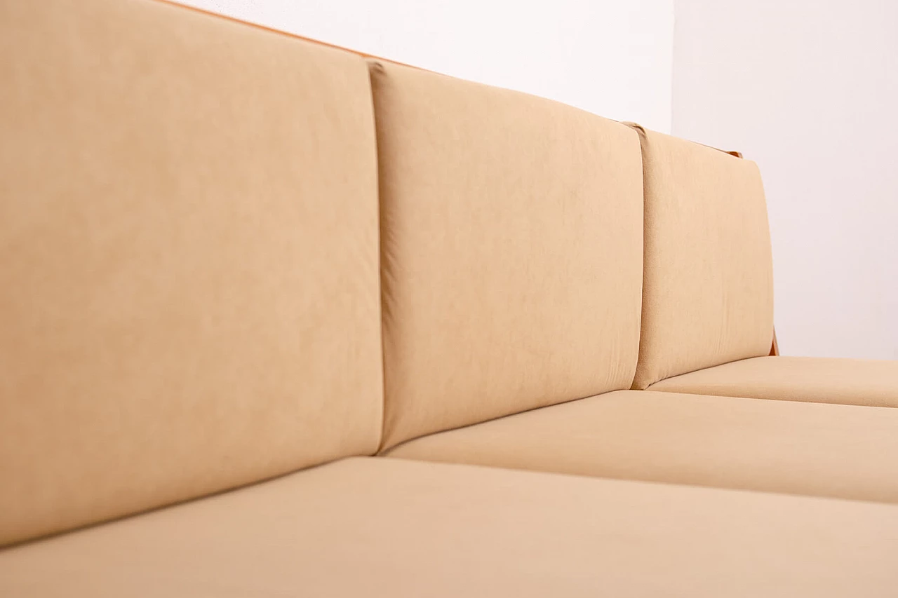 Scandinavian-style folding sofa by Sedláček & Vyčítal, 1960s 11