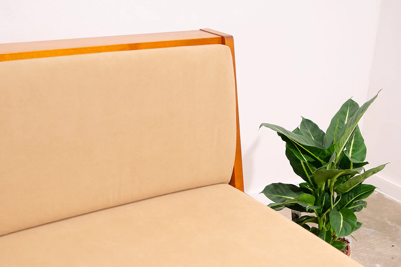 Scandinavian-style folding sofa by Sedláček & Vyčítal, 1960s 12
