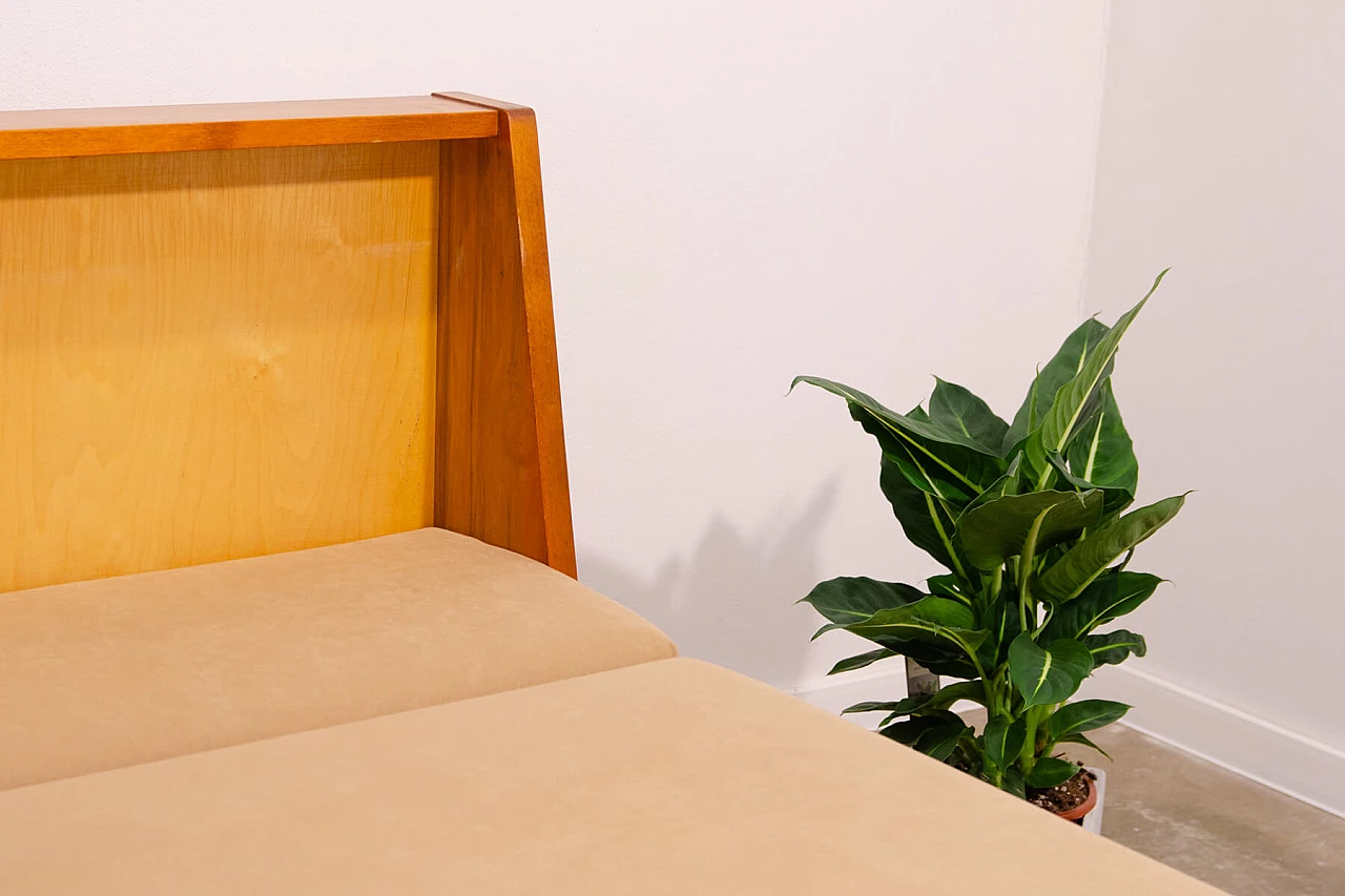 Scandinavian-style folding sofa by Sedláček & Vyčítal, 1960s 18