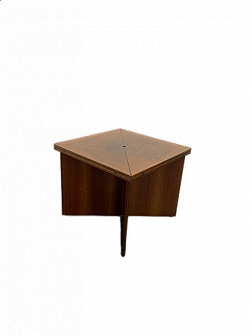 Walnut extendable table by Vittorio Introini for Luigi Sormani, 1960s