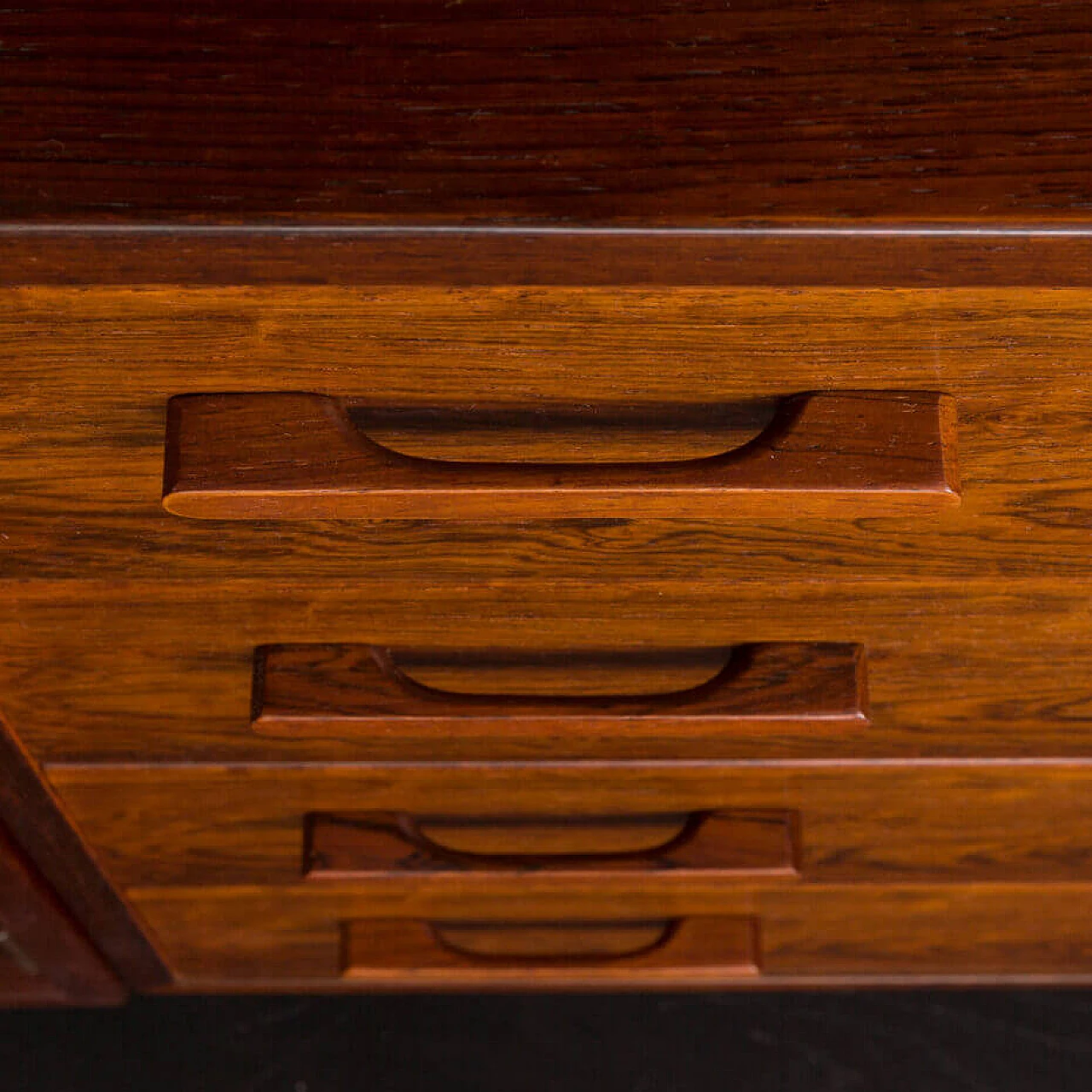 Modular rosewood bookcase with five cabinets by Kai Kristiansen for FM Mobler, 1960s 16