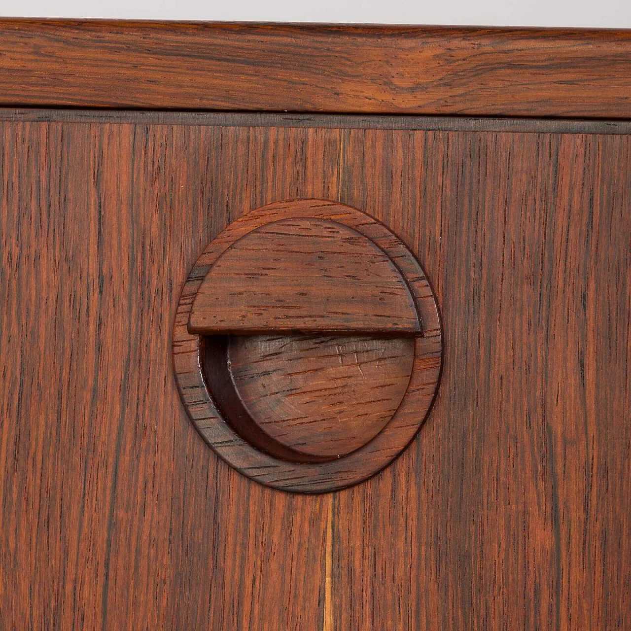 Three-bay rosewood bookcase by Hansen & Guldborg, 1960s 21