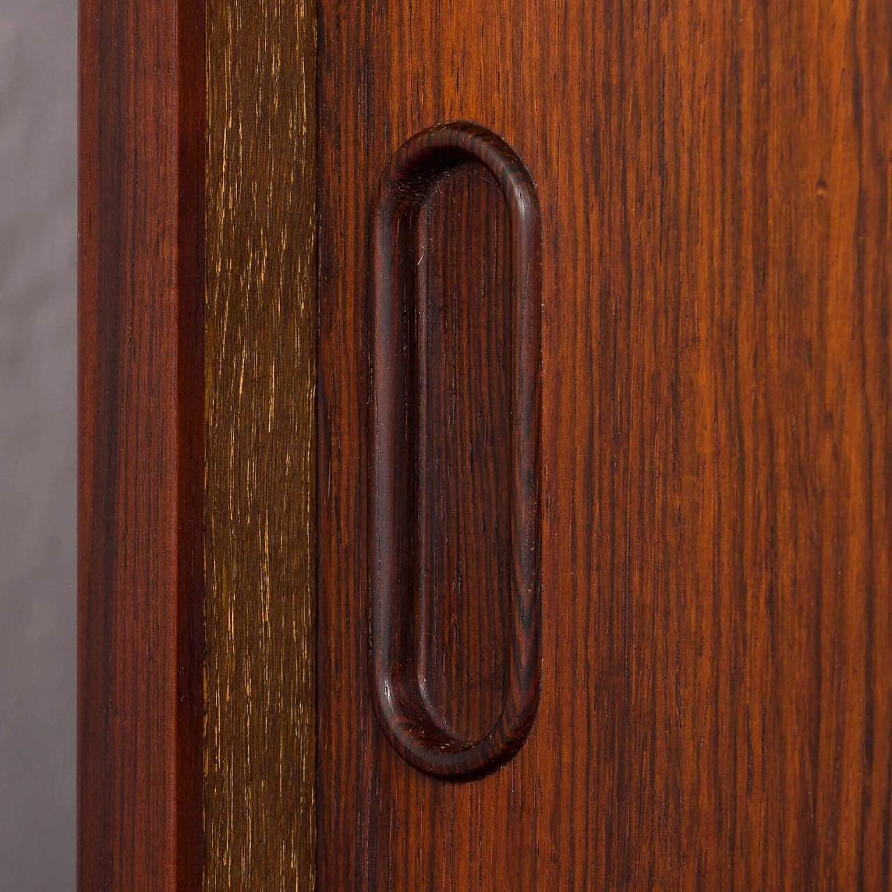 Three-bay rosewood bookcase by Hansen & Guldborg, 1960s 23