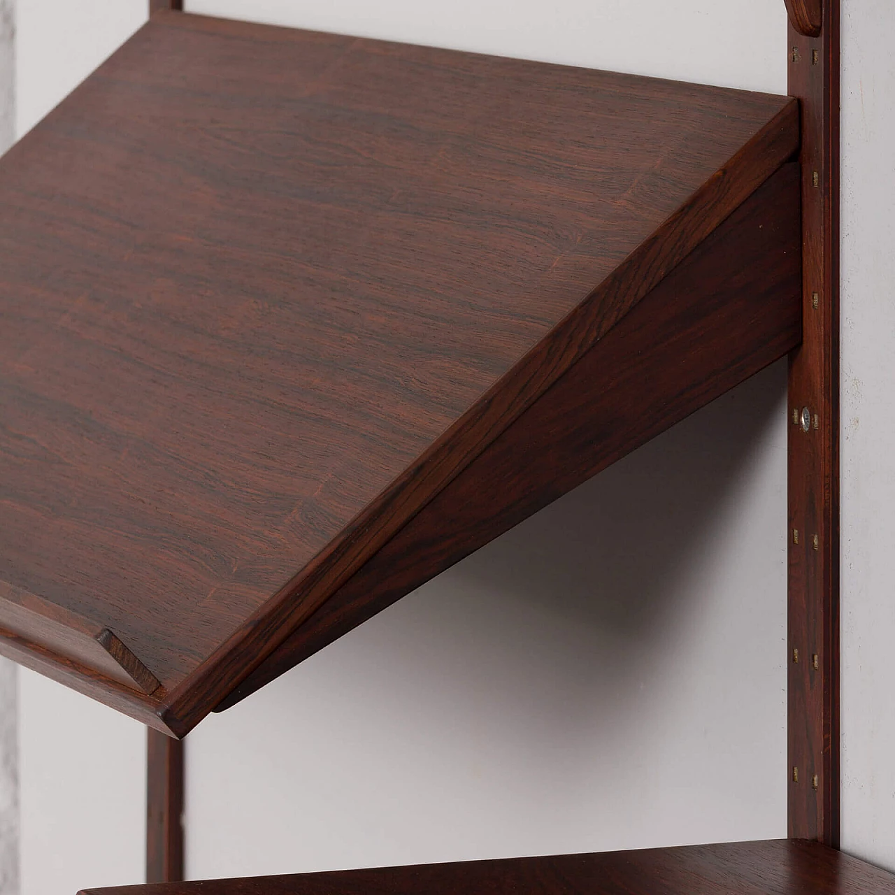 Three-bay rosewood bookcase by Hansen & Guldborg, 1960s 25