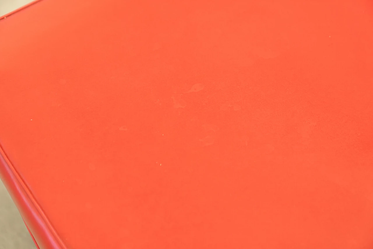 Divano Letto anni ‘70 pelle rossa Pirelli 1379159