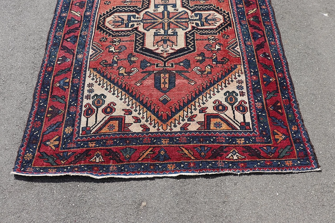 Hand-knotted wool Kazak carpet, 1930s 4