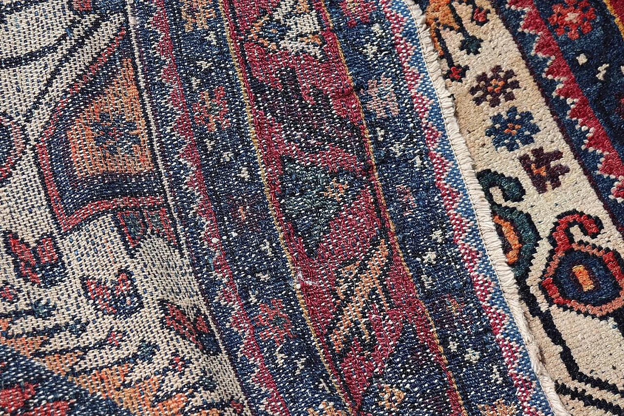 Hand-knotted wool Kazak carpet, 1930s 6