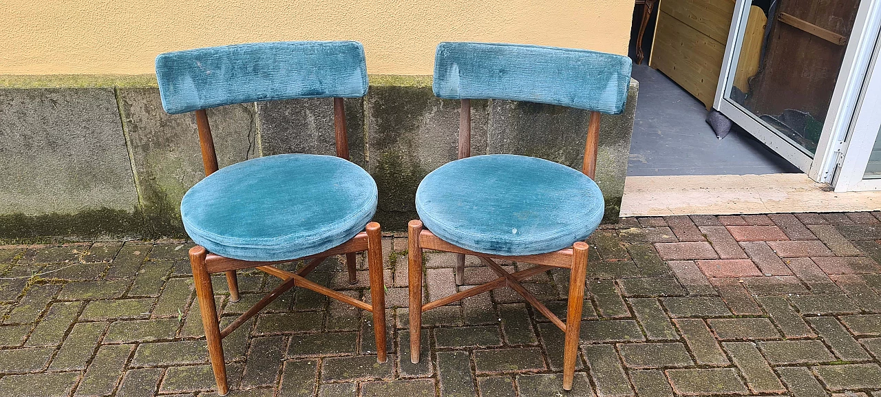 6 Sedie in teak di Victor Wilkins per G-Plan, anni '60 5