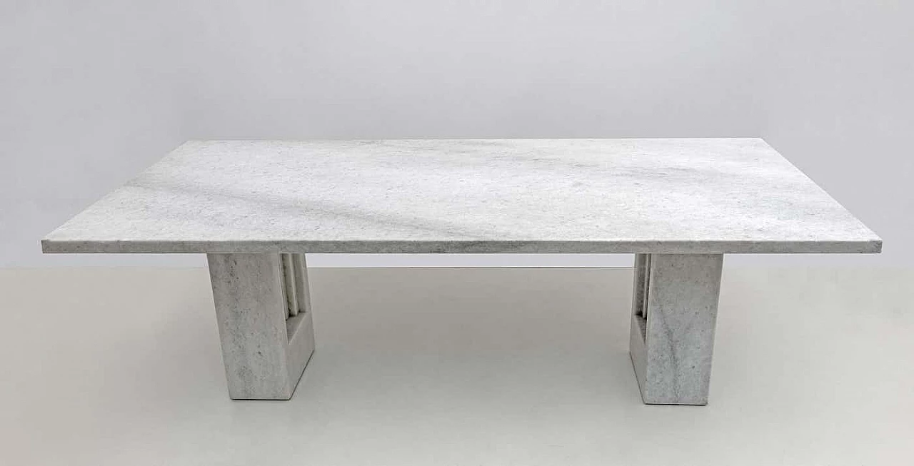 Tavolo Delfi in marmo di Marcel Breuer e Carlo Scarpa per Gavina, anni '60 2