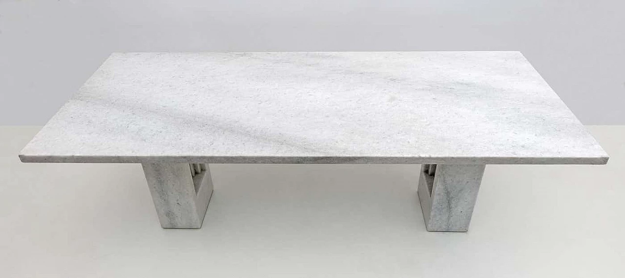 Tavolo Delfi in marmo di Marcel Breuer e Carlo Scarpa per Gavina, anni '60 3