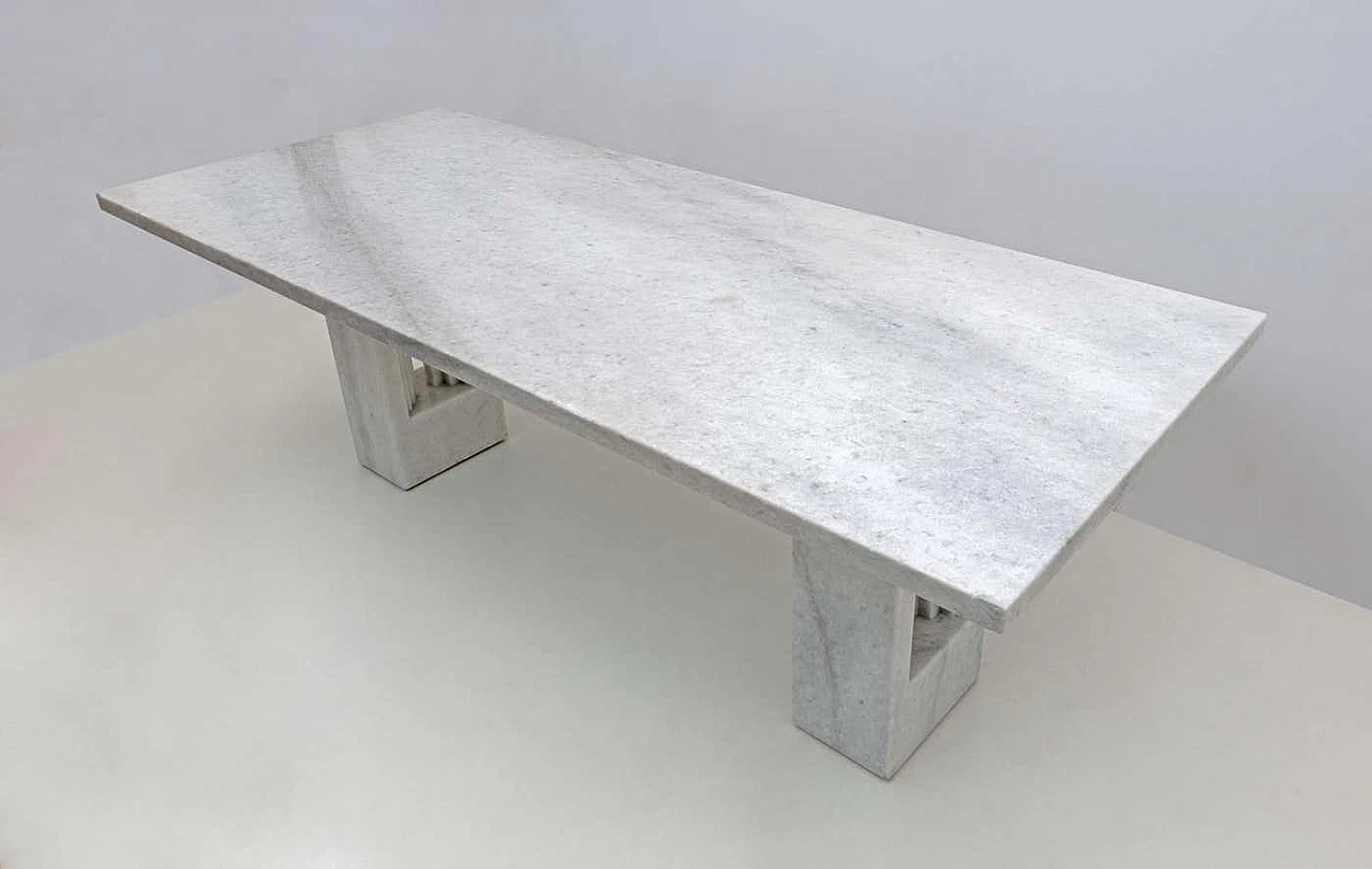 Tavolo Delfi in marmo di Marcel Breuer e Carlo Scarpa per Gavina, anni '60 4