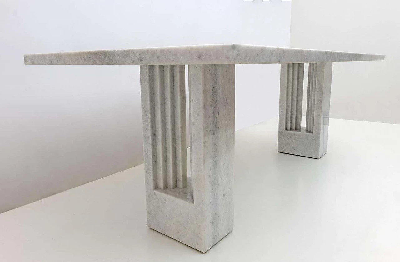 Tavolo Delfi in marmo di Marcel Breuer e Carlo Scarpa per Gavina, anni '60 7
