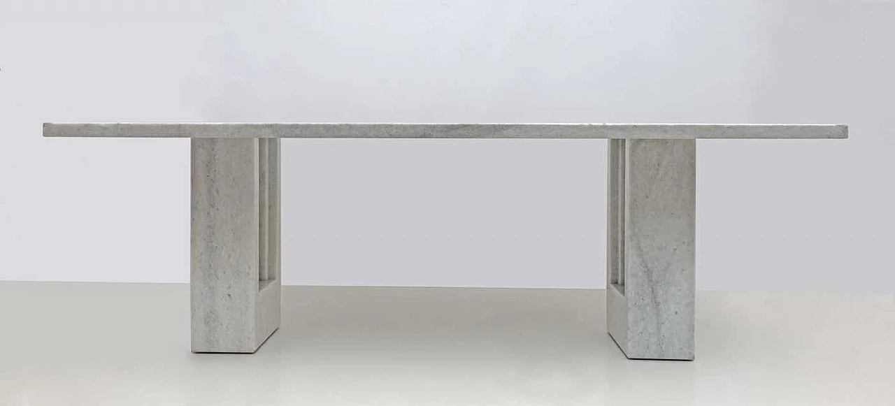 Delfi marble table by Marcel Breuer and Carlo Scarpa for Gavina, 1960s 10