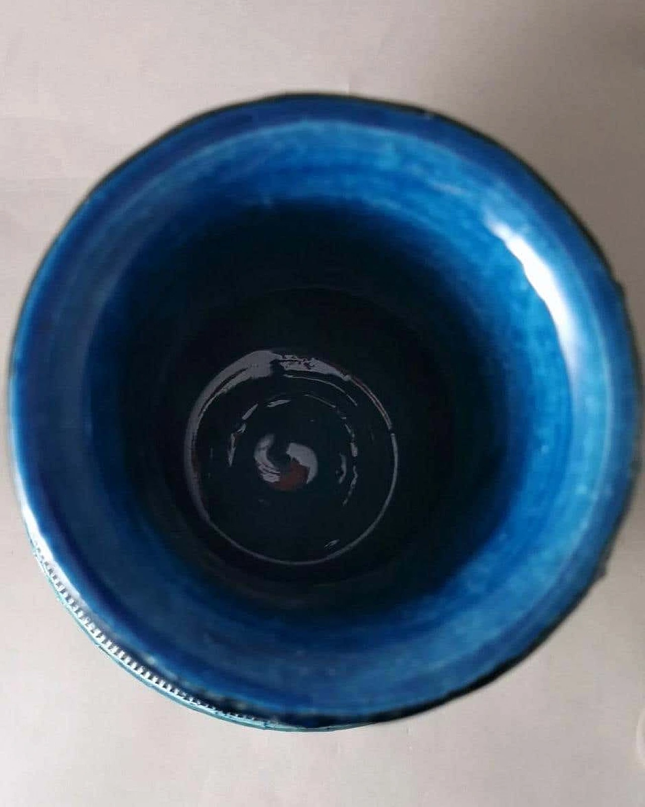 Vaso in ceramica smaltata di Aldo Londi per Bitossi, anni '60 11