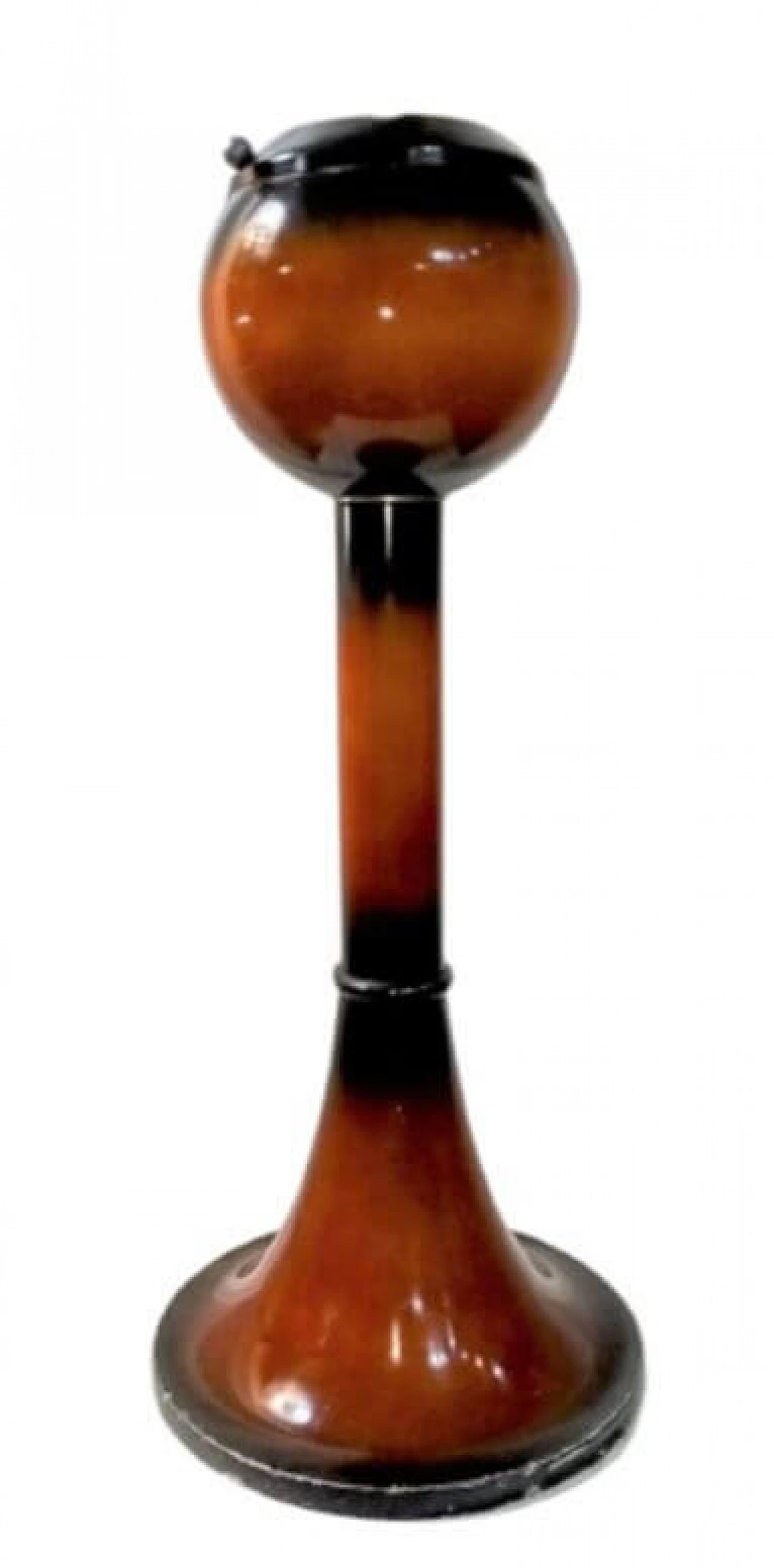 Posacenere Space Age in metallo laccato, anni '60 1