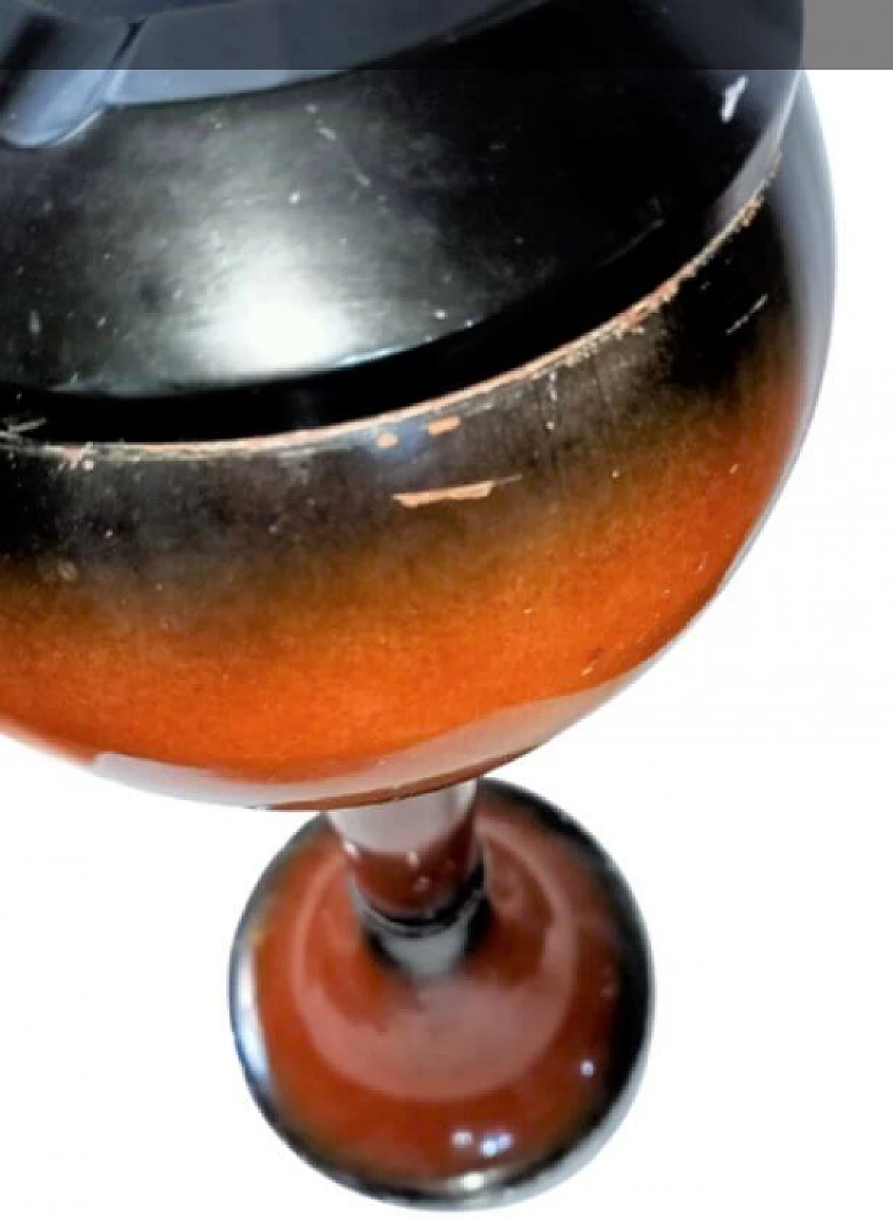 Posacenere Space Age in metallo laccato, anni '60 4