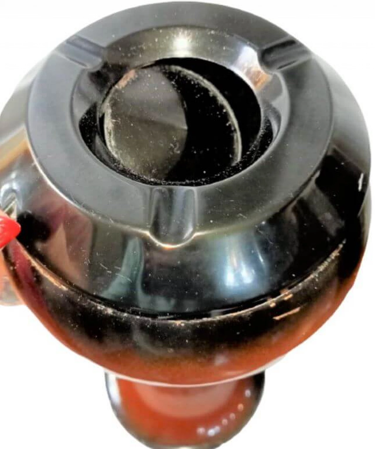 Posacenere Space Age in metallo laccato, anni '60 5