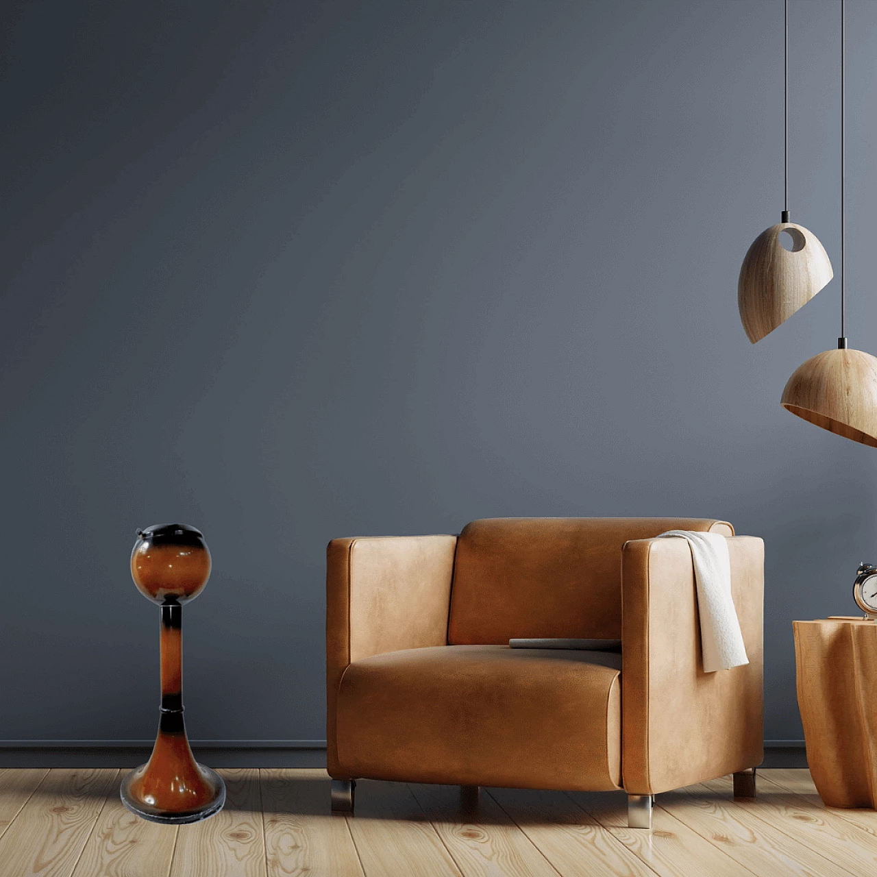 Posacenere Space Age in metallo laccato, anni '60 8