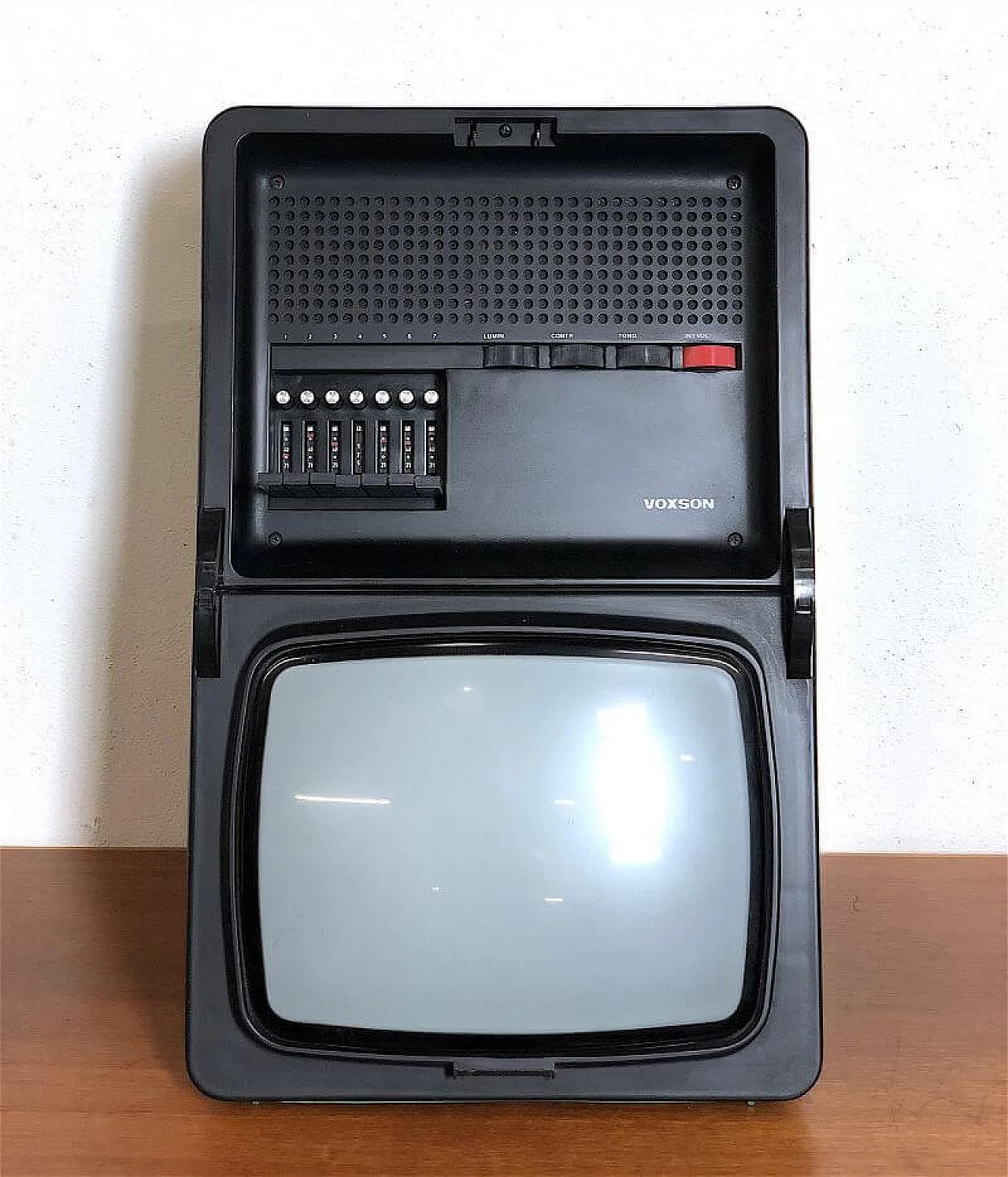 Televisore T1128 Ostrica di Roberto Bonetto per Voxon, 1975 11