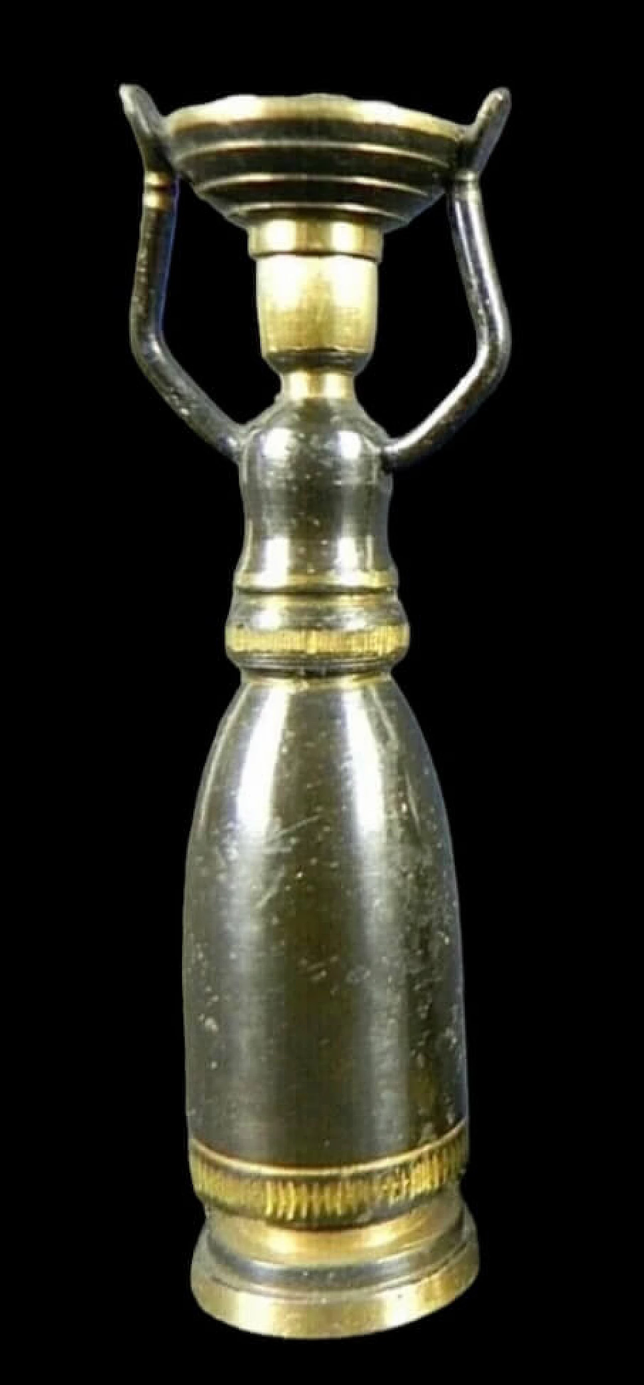 Hans Teppich, The Shulammite Maiden, scultura in metallo, anni '60 2