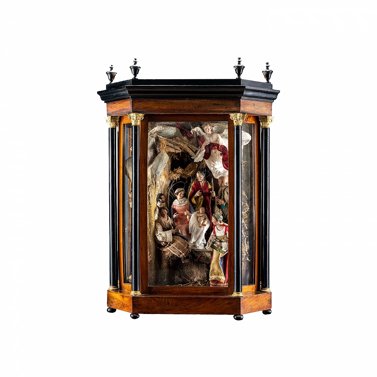 Antico presepe Napoletano, seconda metà XIX 1